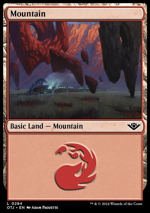Mountain (0284) [Outlaws of Thunder Junction]