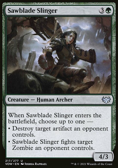 Sawblade Slinger [Innistrad: Crimson Vow]