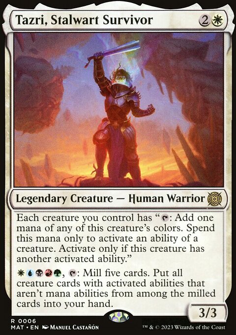 Tazri, Stalwart Survivor [March of the Machine: The Aftermath]