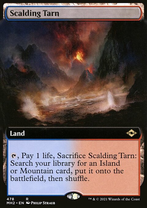 Scalding Tarn (Extended Art) [Modern Horizons 2]