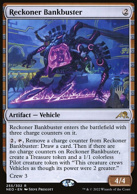 Reckoner Bankbuster (Promo Pack) [Kamigawa: Neon Dynasty Promos]