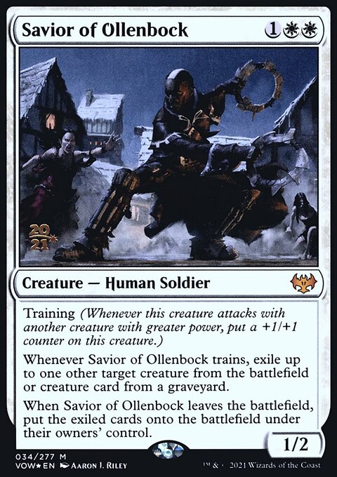 Savior of Ollenbock [Innistrad: Crimson Vow Prerelease Promos]