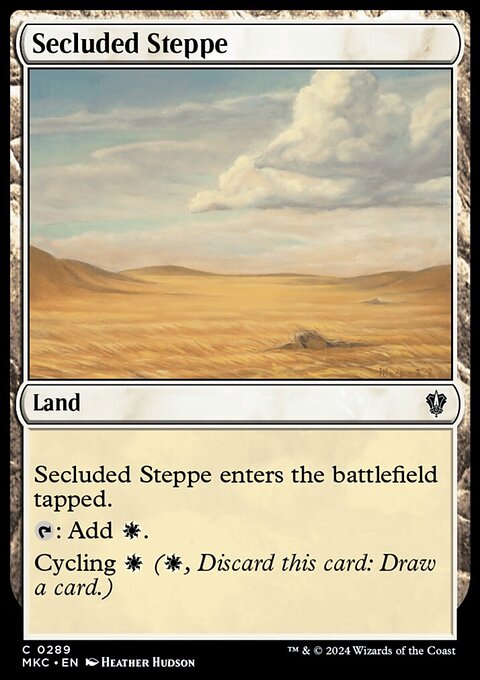 Secluded Steppe [Murders at Karlov Manor Commander]