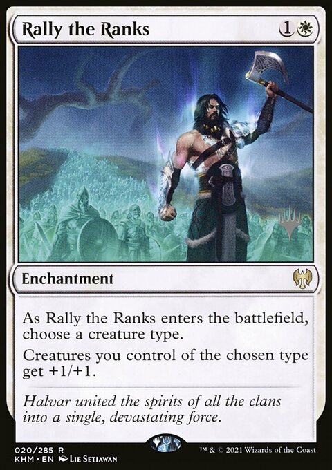 Rally the Ranks (Promo Pack) [Kaldheim Promos]