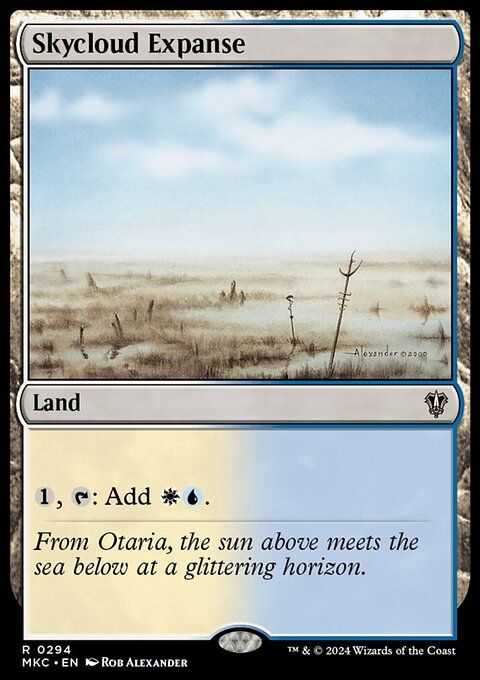 Skycloud Expanse [Murders at Karlov Manor Commander]