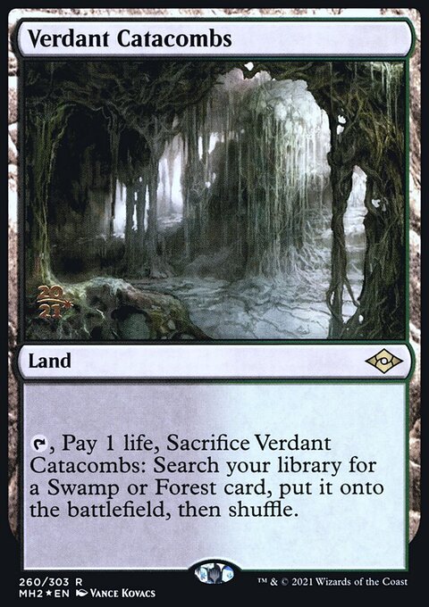 Verdant Catacombs [Modern Horizons 2 Prerelease Promos]