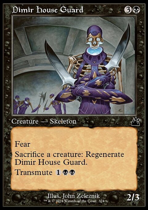 Dimir House Guard (Retro Frame) [Ravnica Remastered]