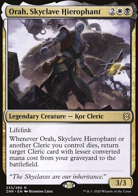 Orah, Skyclave Hierophant [Zendikar Rising]