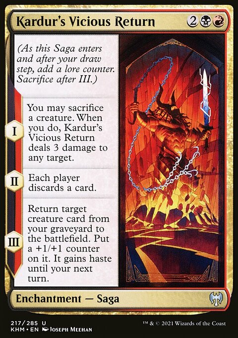 Kardur's Vicious Return [Kaldheim]