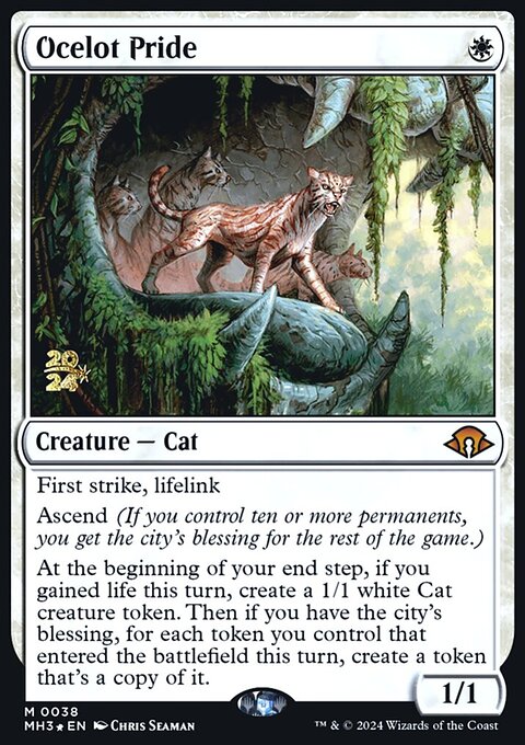 Ocelot Pride [Modern Horizons 3 Prerelease Promos]