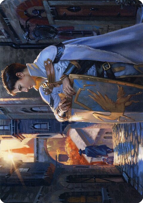 Dennick, Pious Apprentice Art Card [Innistrad: Midnight Hunt Art Series]