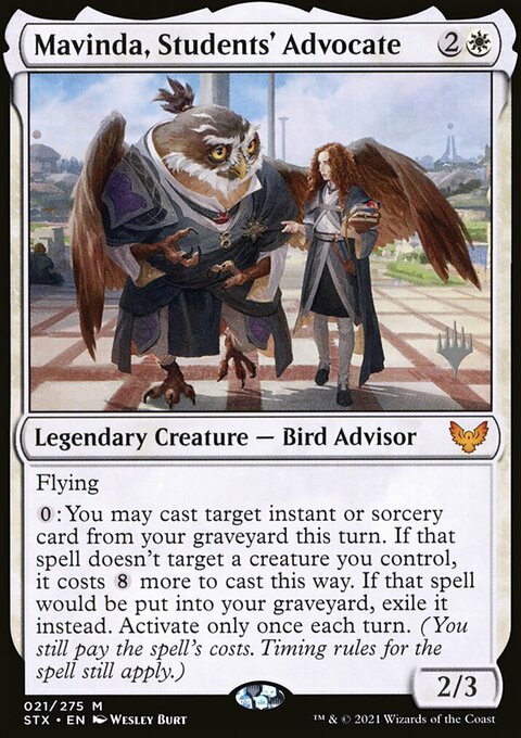 Mavinda, Students' Advocate (Promo Pack) [Strixhaven: School of Mages Promos]