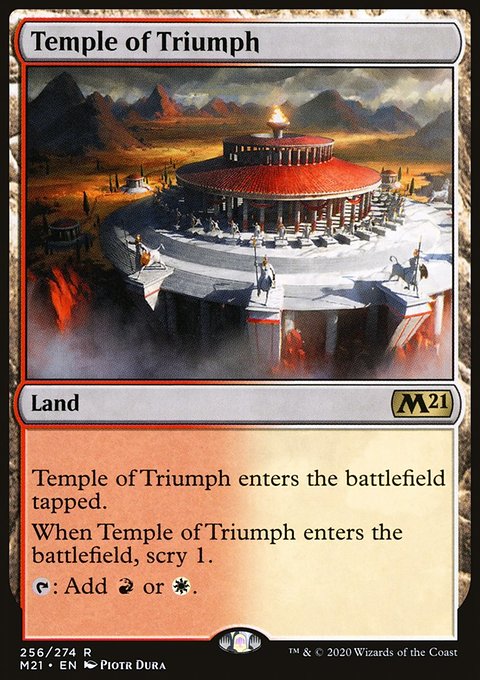 Temple of Triumph [Core Set 2021]