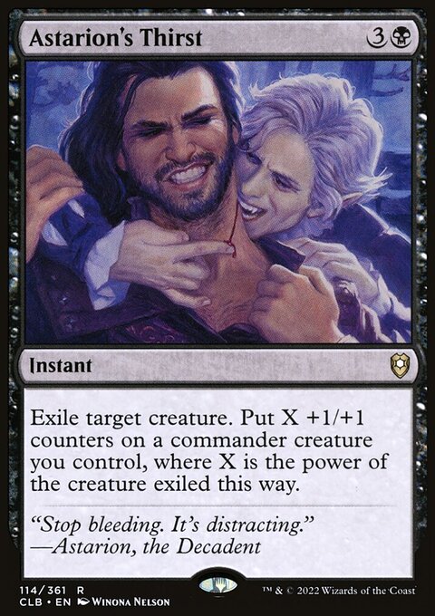 Astarion's Thirst [Commander Legends: Battle for Baldur's Gate]