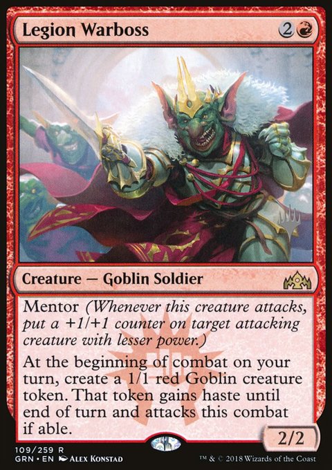 Legion Warboss (Promo Pack) [Guilds of Ravnica Promos]