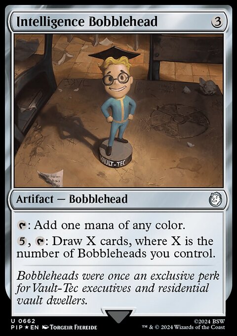 Intelligence Bobblehead (Surge Foil) [Fallout]