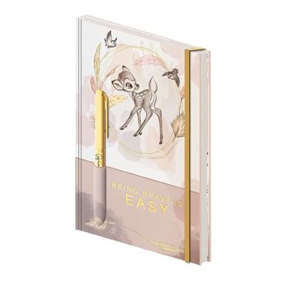 Bambi - Brave - Premium A5 Notebook With Pen