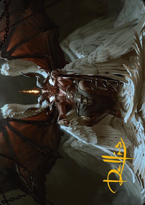 Shilgengar, Sire of Famine Art Card [Modern Horizons 3 Art Series]