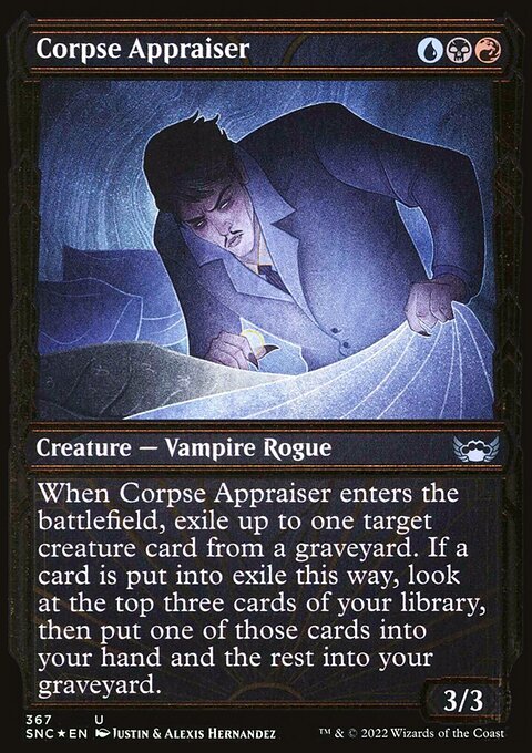 Corpse Appraiser (Showcase Golden Age Gilded Foil) [Streets of New Capenna]