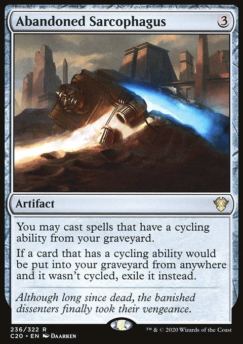 Abandoned Sarcophagus [Commander 2020]