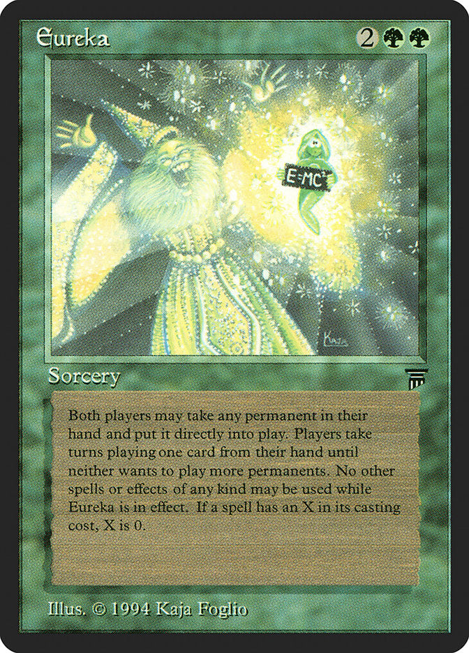 Eureka [Legends] [LOCAL PICK UP ONLY]