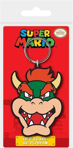 Super Mario - Bowser - Rubber Keyring