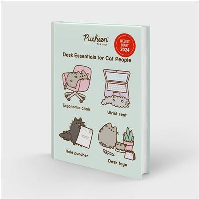 Pusheen Premium A5 Notebook Wiro Journal Gift Lined Official Stationery Cat  New