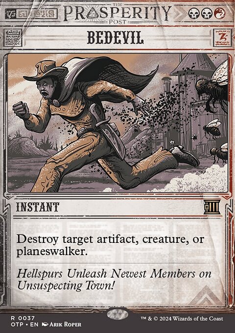 Bedevil [Outlaws of Thunder Junction: Breaking News]