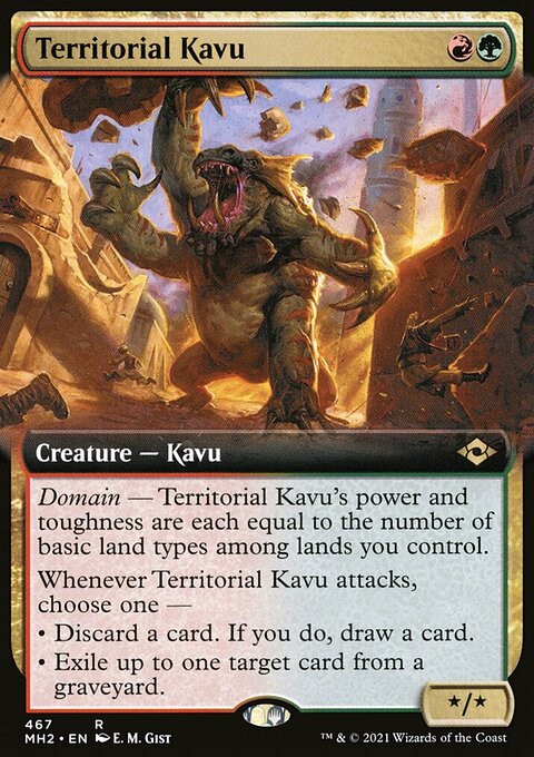 Territorial Kavu (Extended Art) [Modern Horizons 2]