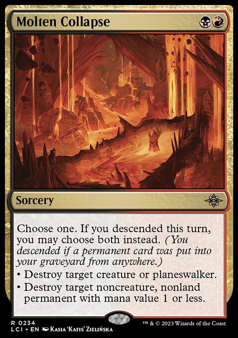 Molten Collapse [The Lost Caverns of Ixalan]