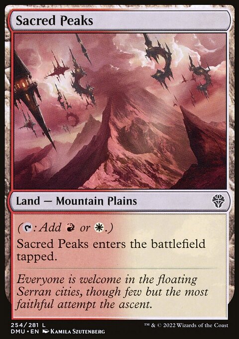 Sacred Peaks [Dominaria United]