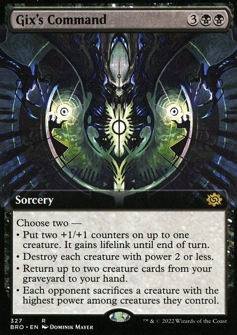 Gix's Command (Extended Art) [The Brothers' War]