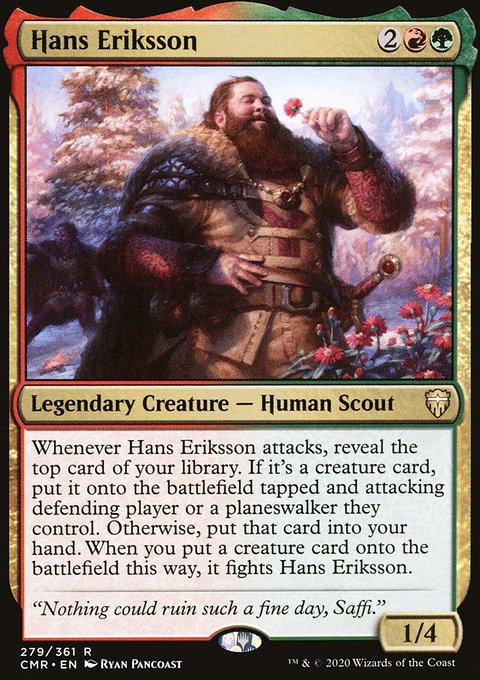 Hans Eriksson [Commander Legends]