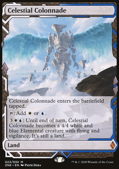Celestial Colonnade (Expeditions) [Zendikar Rising Expeditions]