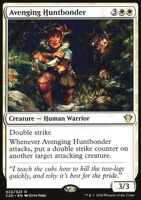 Avenging Huntbonder [Commander 2020]