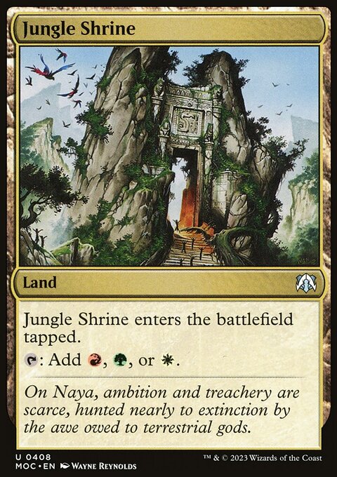 Jungle Shrine [March of the Machine Commander]