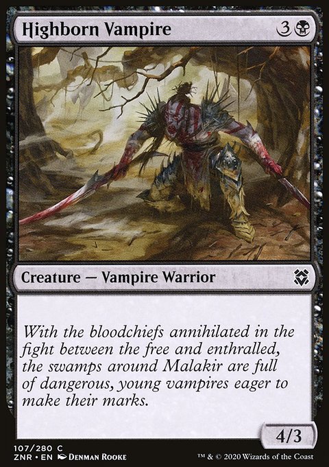 Highborn Vampire [Zendikar Rising]