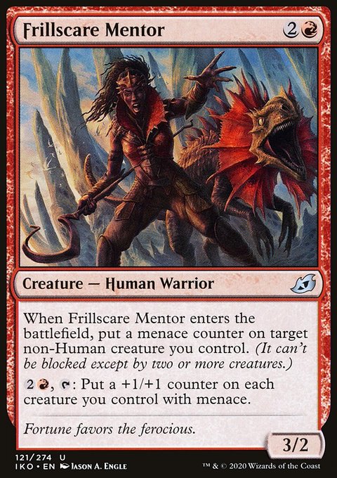 Frillscare Mentor [Ikoria: Lair of Behemoths]