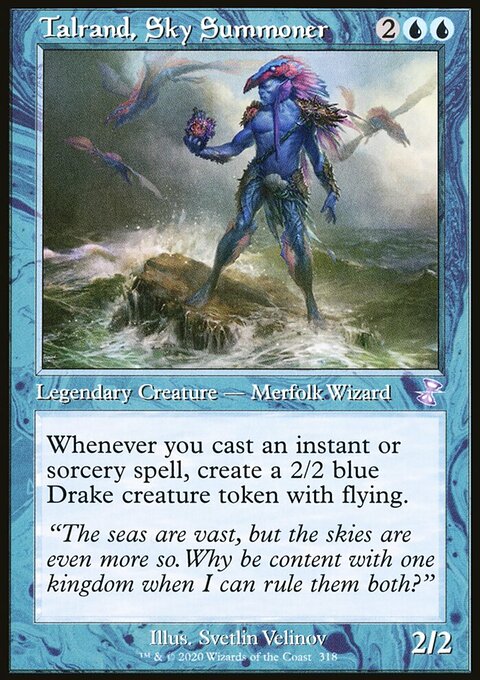 Talrand, Sky Summoner (Timeshifted) [Time Spiral Remastered]