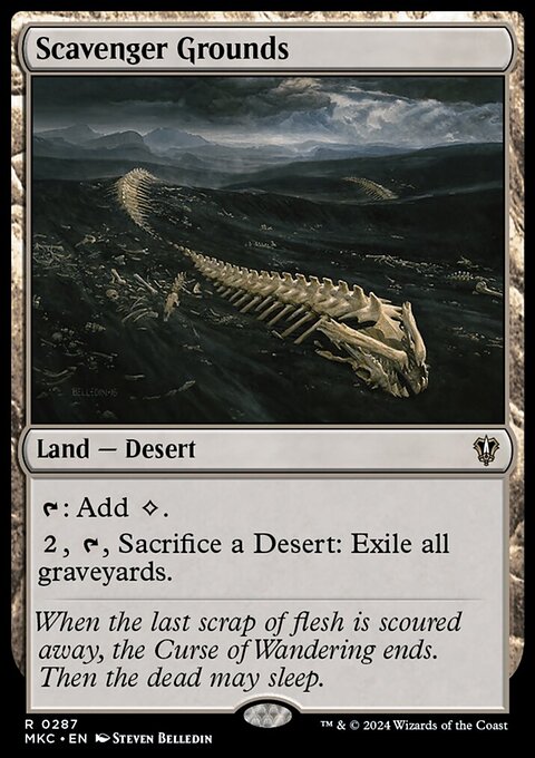 Scavenger Grounds [Murders at Karlov Manor Commander]