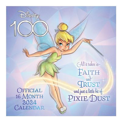 Disney 100 Years Special 2024 Square Wall Calendar