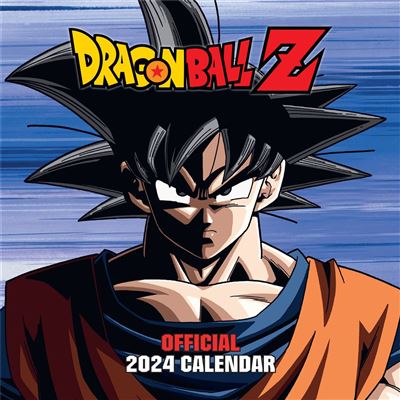 Dragonball Z 2024 Square Wall Calendar