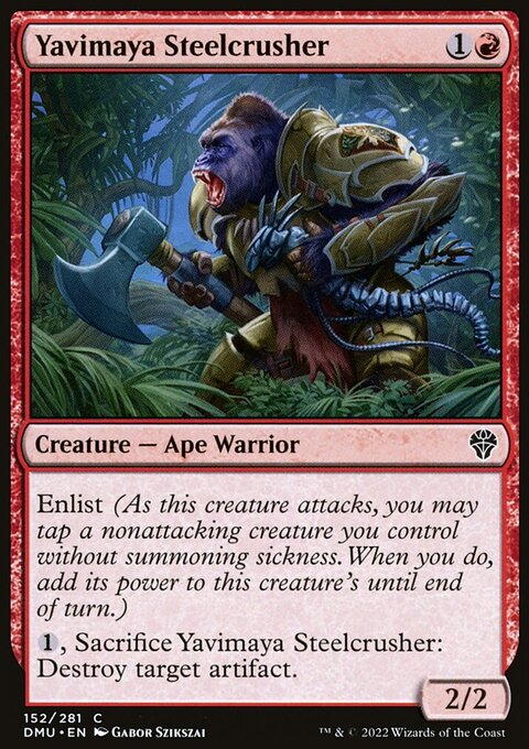 Yavimaya Steelcrusher [Dominaria United]