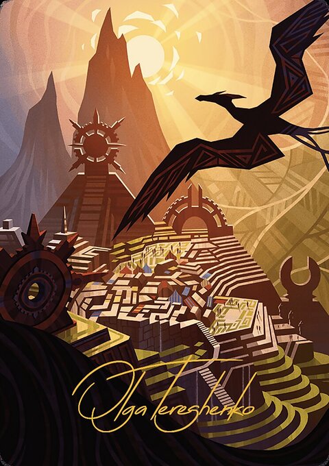 Plains Art Card [The Lost Caverns of Ixalan Art Series]