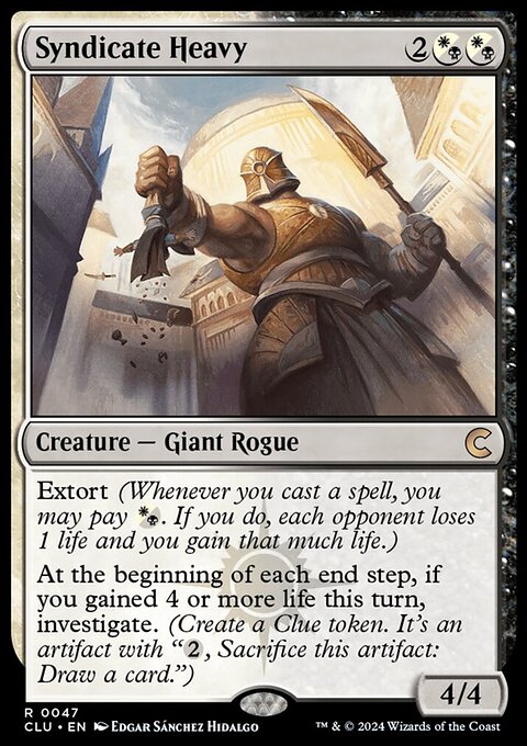 Syndicate Heavy [Ravnica: Clue Edition]