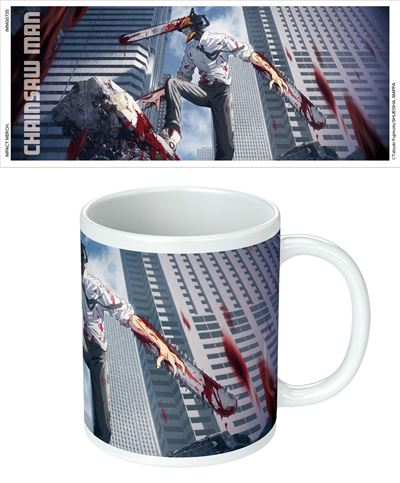 Chainsaw Man - City - White Mug