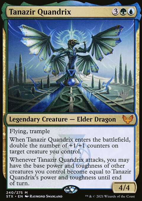 Tanazir Quandrix (Promo Pack) [Strixhaven: School of Mages Promos]