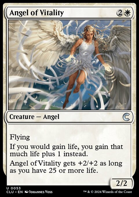 Angel of Vitality [Ravnica: Clue Edition]