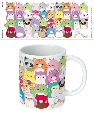 Squishmallows - Squish Squad - White Mug