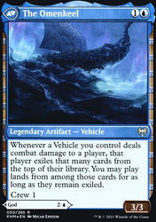 Cosima, God of the Voyage // The Omenkeel [Kaldheim Prerelease Promos]